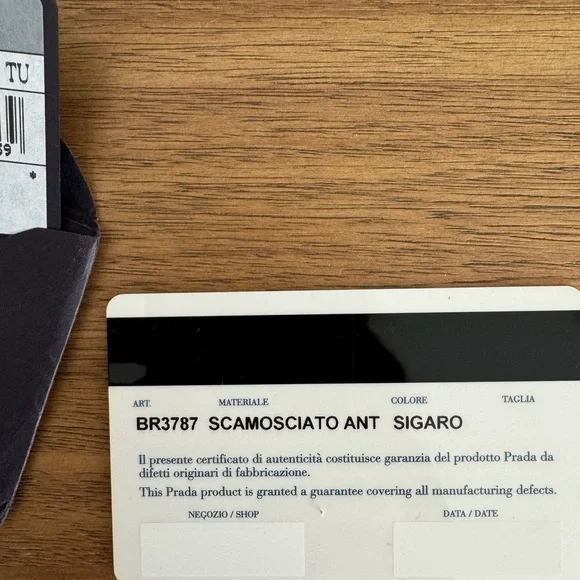 Prada Dark Brown Suede Shoulder Bag - Picture 8 of 8